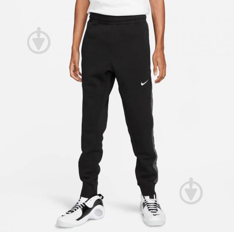 Штани Nike M NSW SP FLC JOGGER BB FN0246-010 р. M чорний - фото 1