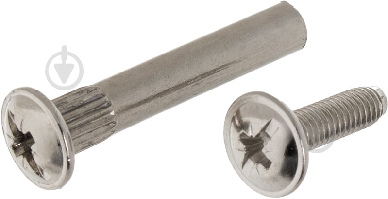 ? Болт стяжний декоративний міжсекційний М4 10 шт хром • Краща ціна в ...