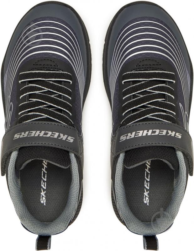 Кросівки для хлопчиків Skechers MICROSPEC ADVANCE 403926L BKSL р.31 сірі - фото 6 Кросівки для хлопчиків Skechers MICROSPEC ADVANCE 403926L BKSL р.31 сірі - фото 6