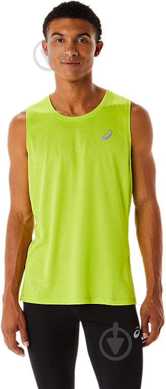 Майка Asics CORE SINGLET 2011C338-302 р.M зеленый - фото 1