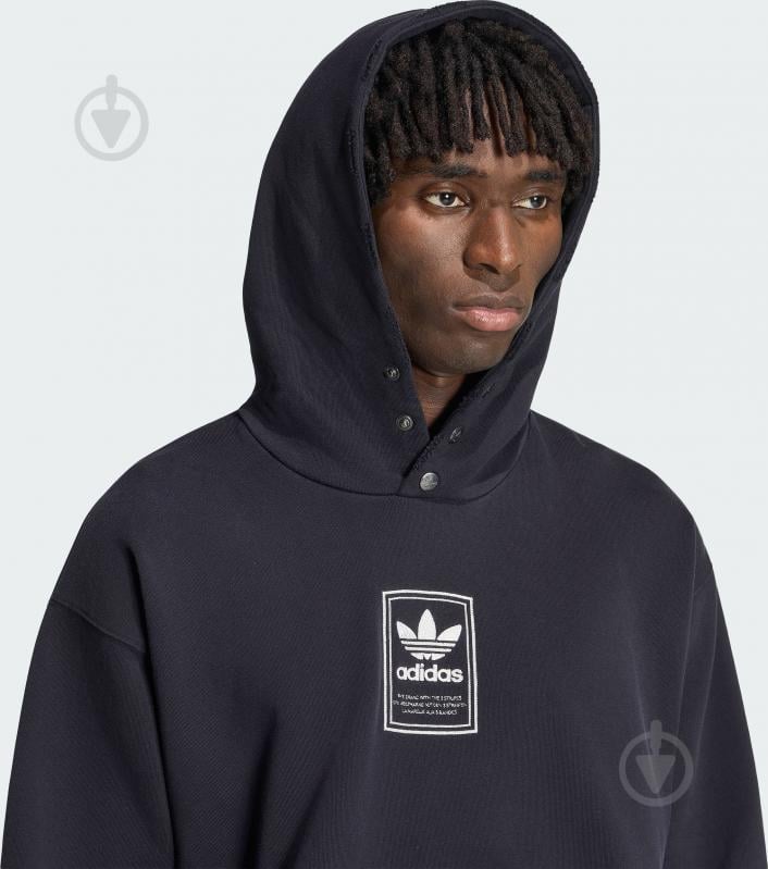 Джемпер Adidas ELEVATED GFX HD KW4402 р.XL чорний - фото 3