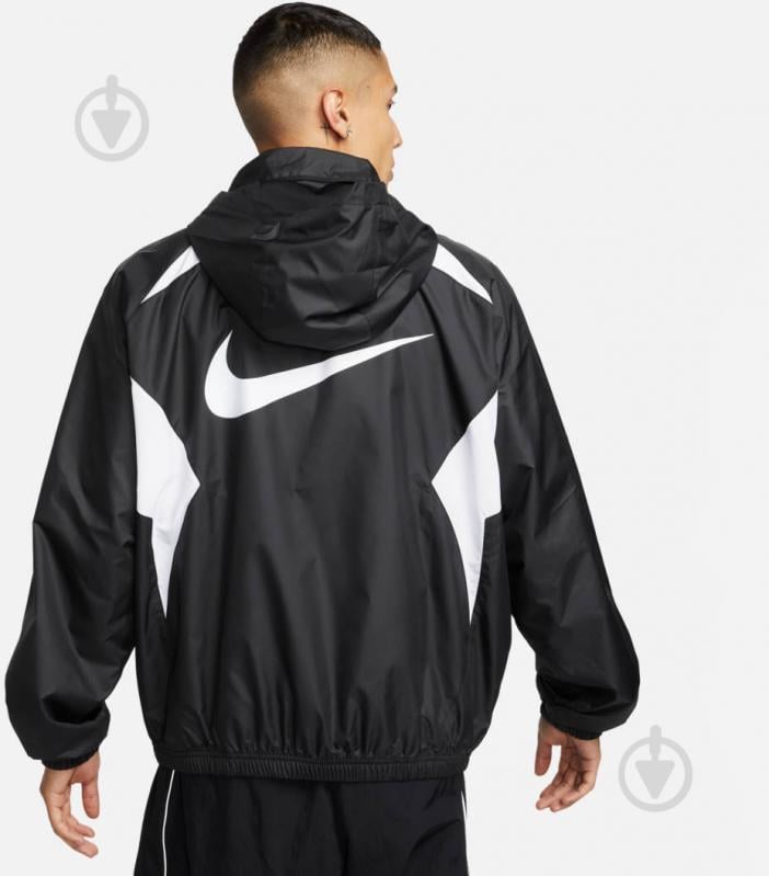 Джемпер Nike M NK RPL FC LW JACKET FB6570-010 р.XL черный - фото 2