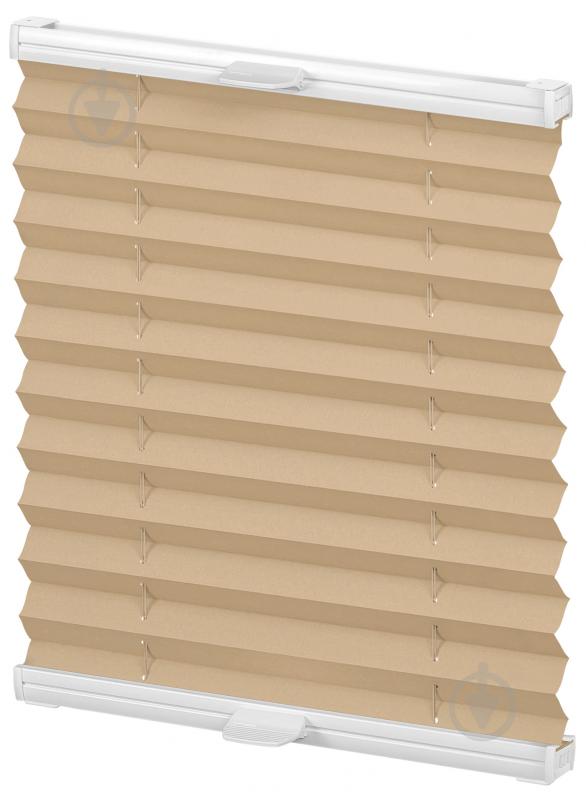 Штора-плісе Rollotex тканина DUO ECORO 88х135 см Капучіно - фото 1 Штора-плісе Rollotex тканина DUO ECORO 88х135 см Капучіно - фото 1