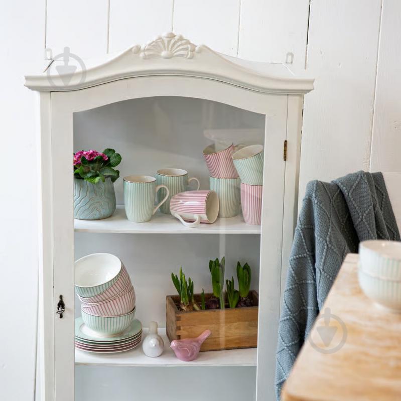 Тарелка десертная Ambition BLISS 19 см бело-розовая - фото 3 Тарелка десертная Ambition BLISS 19 см бело-розовая - фото 3