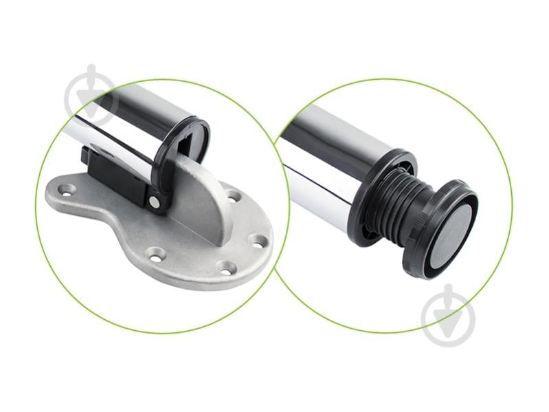 Нога откидная DC 710 мм - фото 2 Нога откидная DC 710 мм - фото 2