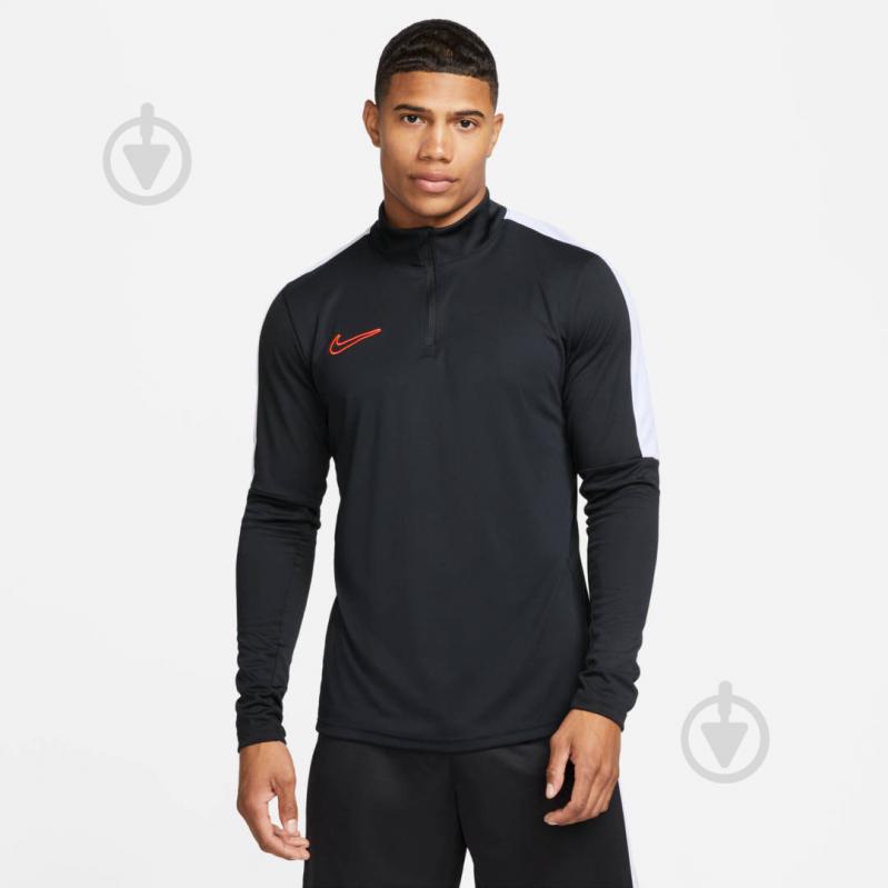 Джемпер Nike M NK DF ACD23 DRIL TOP BR DX4294-015 р.S черный - фото 1