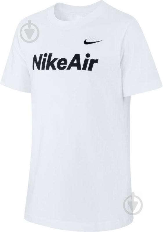 Футболка Nike B NSW TEE AIR C&S CU6607-100 р.XS белый - фото 1