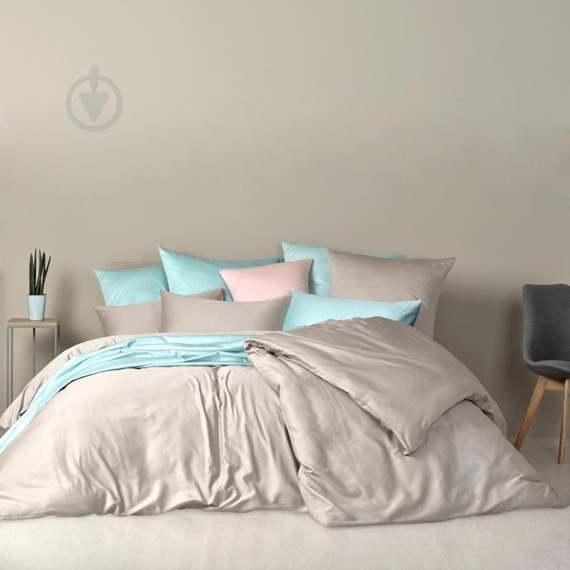 Підковдра Сатин 145x215 см бежево-сірий IDEIA - фото 4 Підковдра Сатин 145x215 см бежево-сірий IDEIA - фото 4