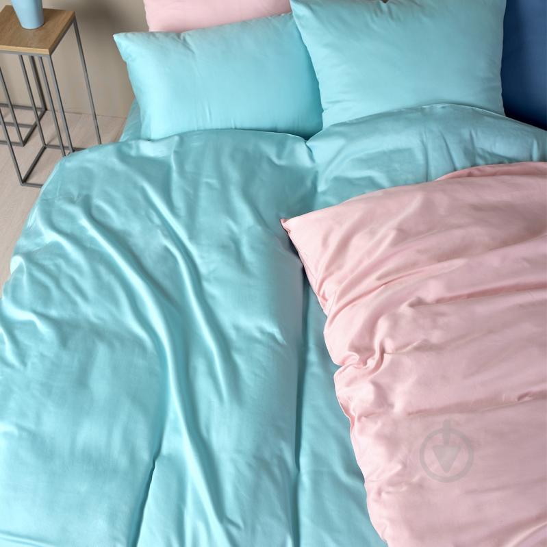 Підковдра Сатин 200x220 см м'ятний IDEIA - фото 2