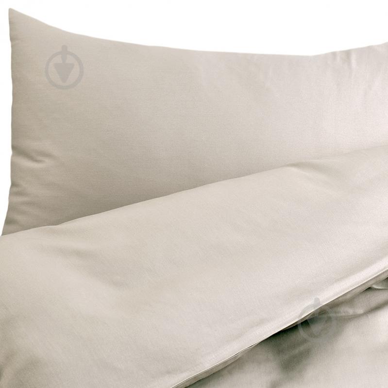 Підковдра Сатин 200x220 см бежево-сірий IDEIA - фото 1 Підковдра Сатин 200x220 см бежево-сірий IDEIA - фото 1