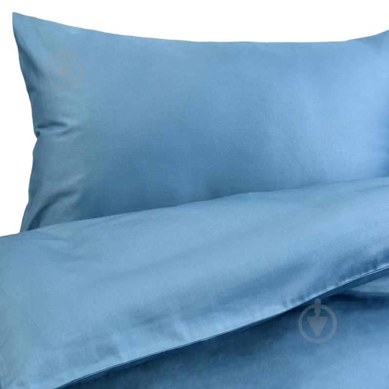 Підковдра Сатин 200x220 см синій IDEIA - фото 1 Підковдра Сатин 200x220 см синій IDEIA - фото 1