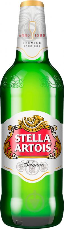 Пиво Stella Artois світле фільтроване 4,8% 0,75 л - фото 1