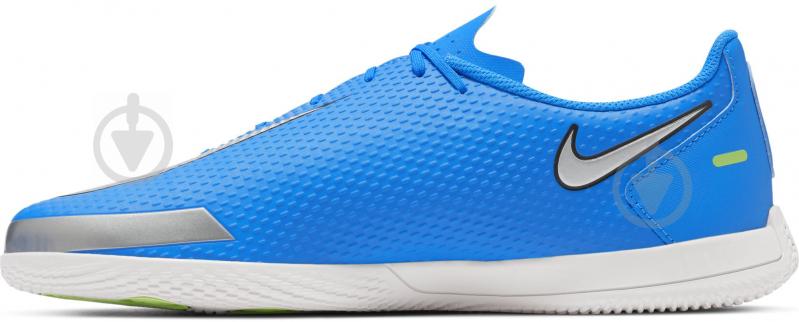 Футзальне взуття Nike Phantom GT Club IC CK8466-400 р.42 блакитний - фото 6