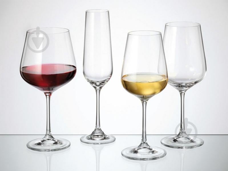 Набір бокалів для вина Bohemia Strix (Dora) 1SF73/00000/580 580 мл 6 шт. - фото 2 Набір бокалів для вина Bohemia Strix (Dora) 1SF73/00000/580 580 мл 6 шт. - фото 2