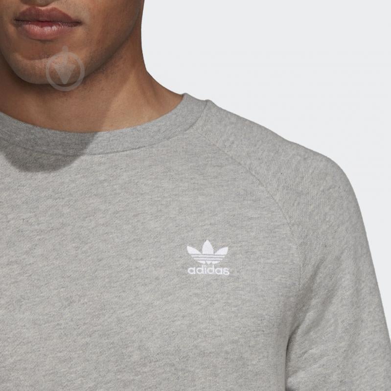 Джемпер Adidas ESSENTIAL CREW DV1642 р.XL сірий - фото 5