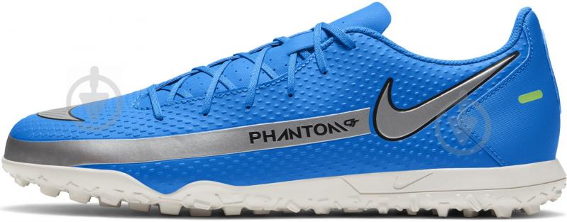 Сороконожки Nike Phantom GT Club TF CK8469-400 р.44 синий - фото 5