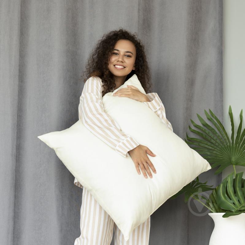 Подушка Classic 70х70 см молоко IDEIA - фото 2