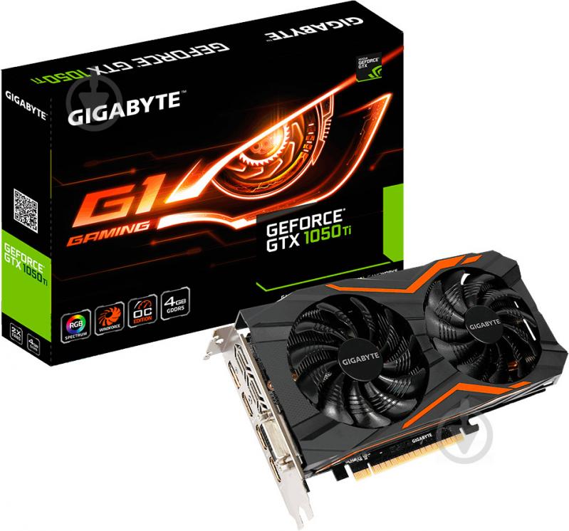 Видеокарта Gigabyte GeForce GTX 1050 Ti G1 Gaming 4GB GDDR5 128bit (GV-N105TG1_GAMING-4GD) - фото 6