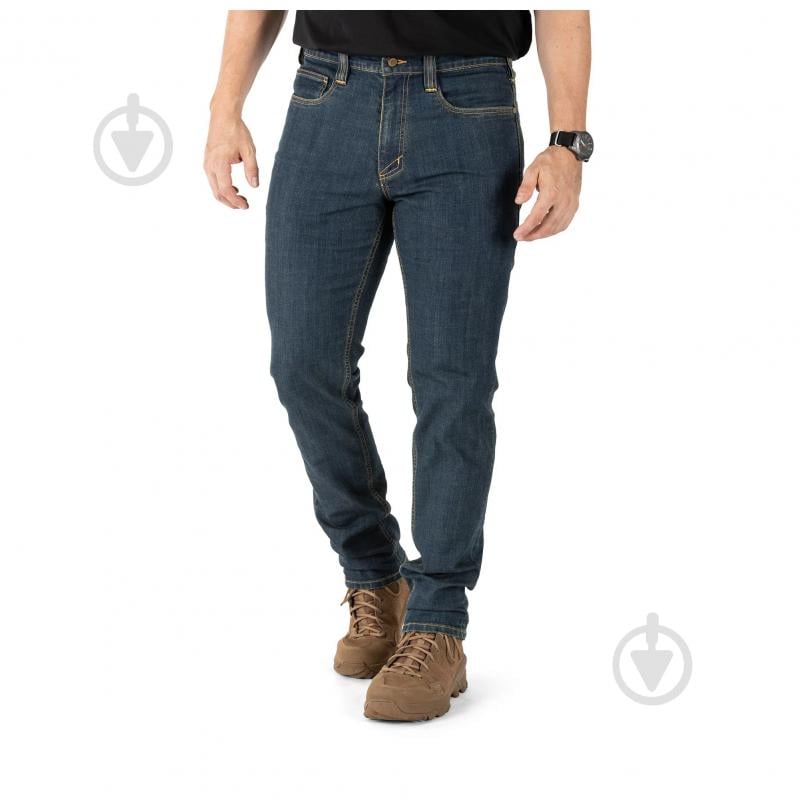 Брюки 5.11 Tactical джинсовые DEFENDER-FLEX SLIM JEANS 74465-585 р.31-32 синий - фото 22