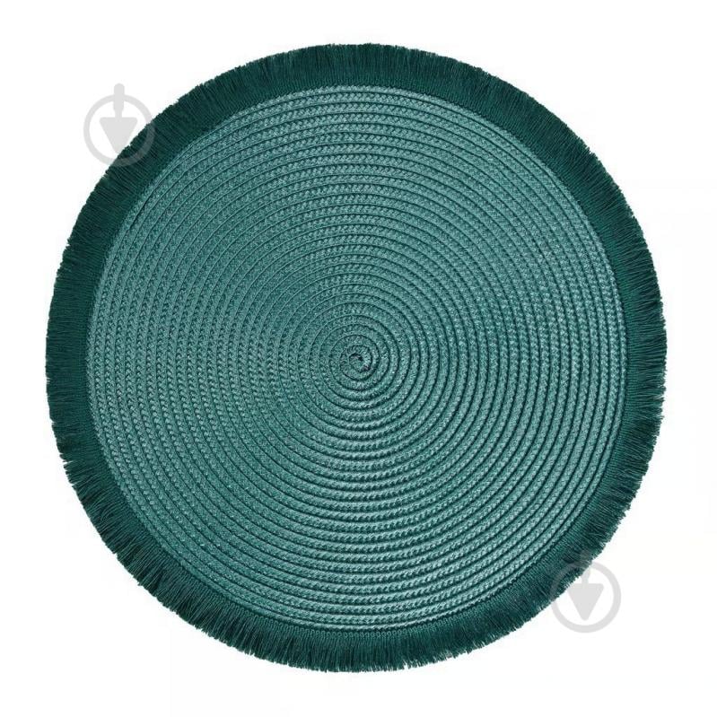 Коврик для сервировки Ambition Hawai 38 см ПВХ/ПС зеленый - фото 1 Коврик для сервировки Ambition Hawai 38 см ПВХ/ПС зеленый - фото 1