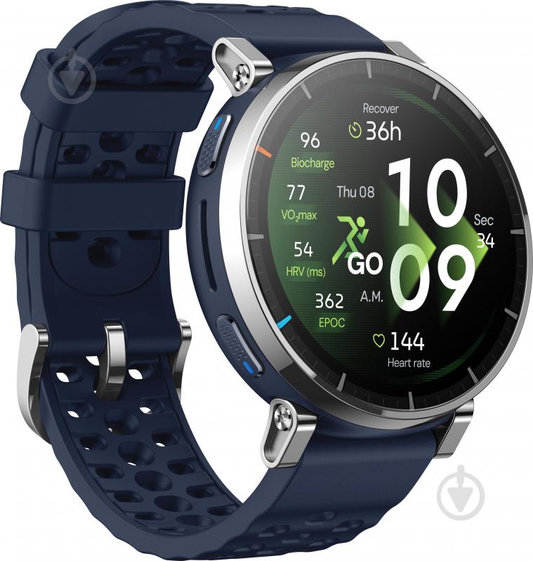 Смарт-часы Amazfit Active 3 Premium Синий (1193747) - фото 3