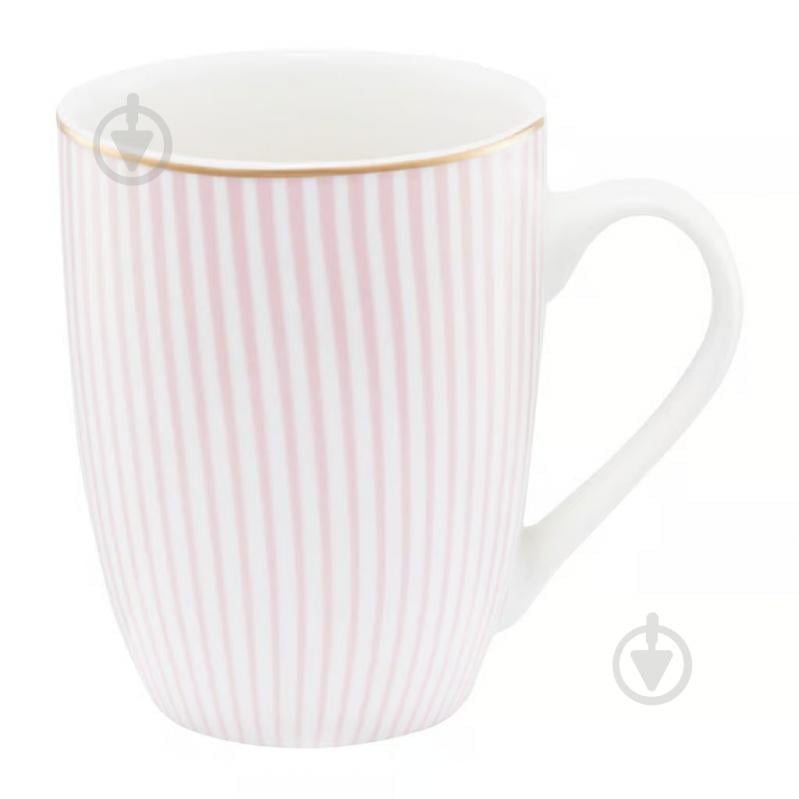 Чашка Ambition BLISS 330 мл біло-рожева - фото 1 Чашка Ambition BLISS 330 мл біло-рожева - фото 1