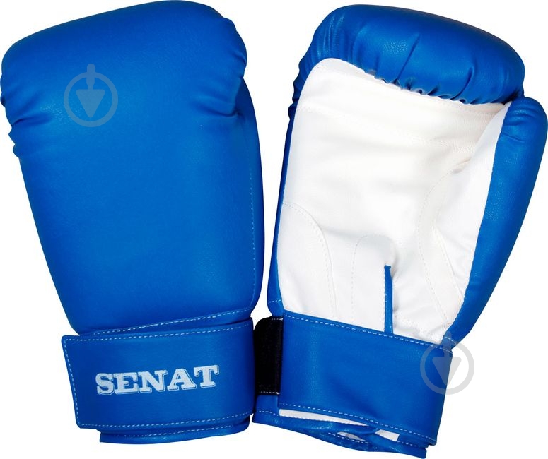 ᐉ Боксерские перчатки SENAT 1512-bl р. 12 12oz синий • Купить в Киеве ...