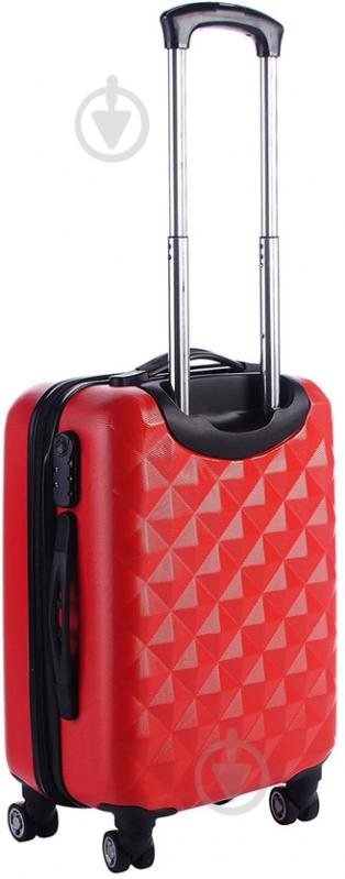 Чемодан Bernard 55 л красный Comfort Alum 24 946835 - фото 2