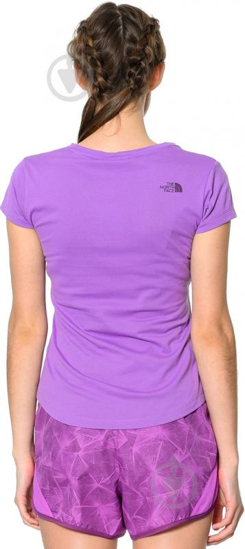 Футболка THE NORTH FACE W_TANSA_TEE_#2 T92S7GPKC р.M фиолетовый - фото 3