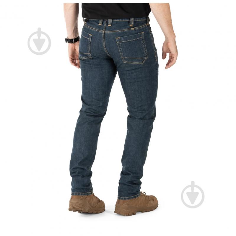 Брюки 5.11 Tactical джинсовые DEFENDER-FLEX SLIM JEANS 74465-585 р.31-34 синий - фото 24