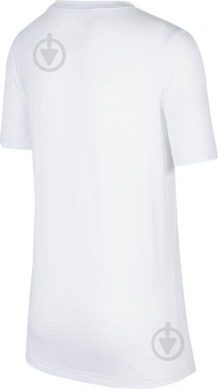 Футболка Nike B NK DRY TEE LEG SOCCER JERSEY CV2128-100 р.S белый - фото 2