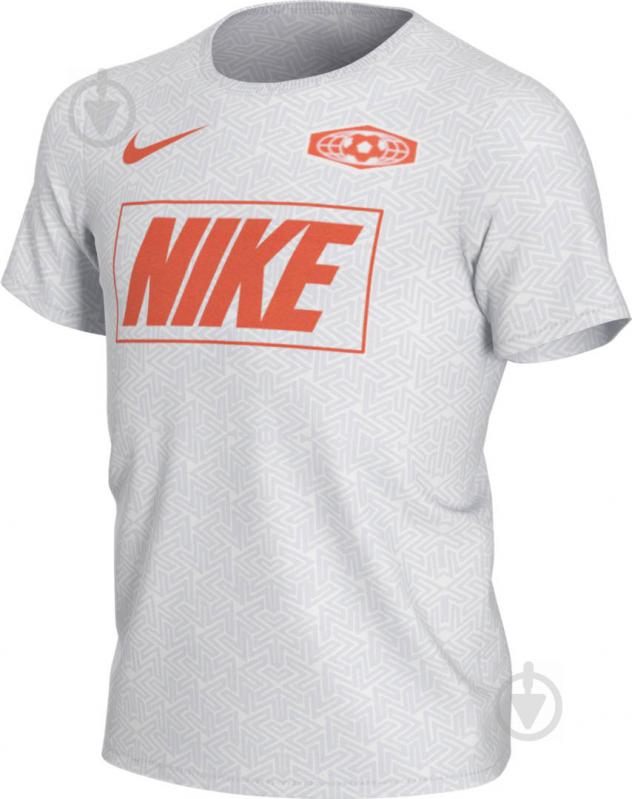 Футболка Nike B NK DRY TEE LEG SOCCER JERSEY CV2128-100 р.S белый - фото 3