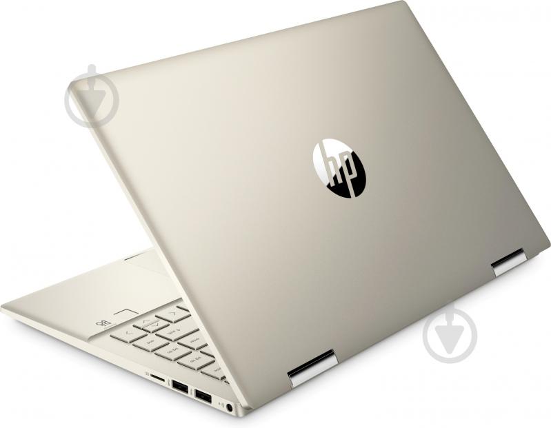 Ноутбук HP Pavilion x360 Convertible 14-dy0008ua 14" (423J3EA) gold - фото 7