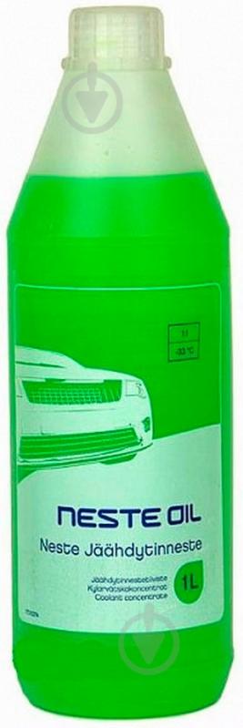 Антифриз Neste Oil -38 °С G11 концентрат 1 л зеленый - фото 1