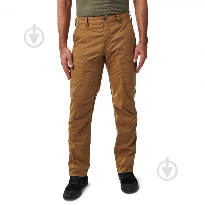 Брюки тактические 5.11 Tactical Ridge Pants р. W36/L34 Kangaroo (74520-134) - фото 1