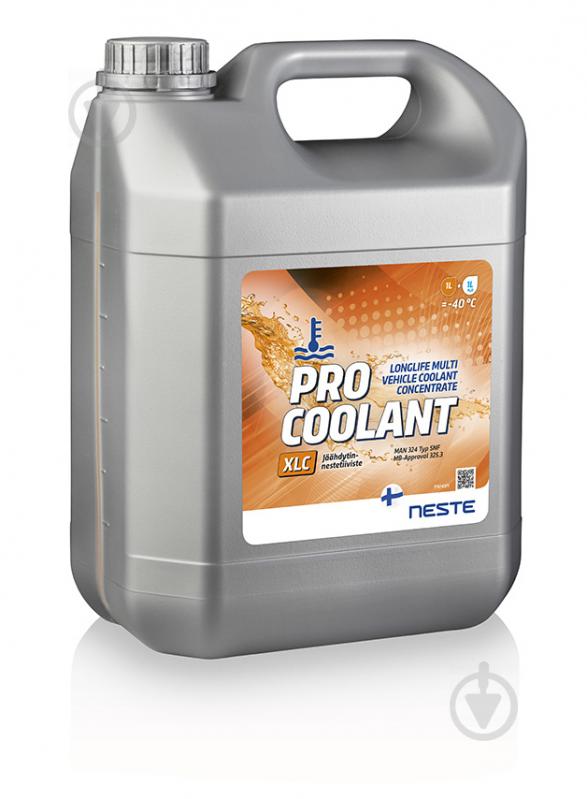 Антифриз Neste Oil (концентрат) Pro Coolant XLC -38 °С 4 л красный - фото 1