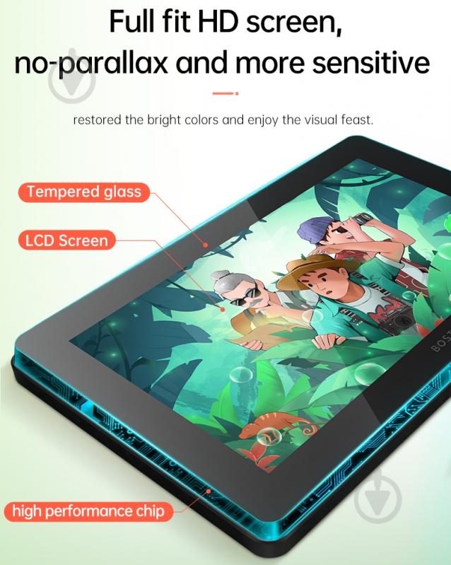 Монитор графический 11,6" BT-12HDK black - фото 2