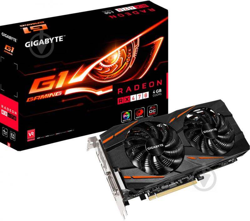 Відеокарта Gigabyte Radeon RX 470 G1 Gaming 4GB GDDR5 256bit (GV-RX470G1_GAMING-4GD) - фото 6