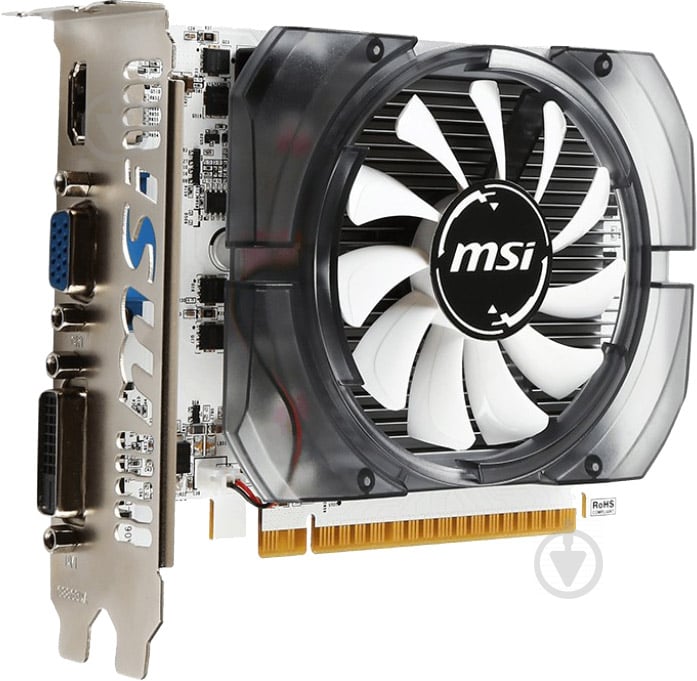 Відеокарта MSI GeForce GT 730 1GB DDR3 64bit (N730K-1GD3/OCV2) - фото 2