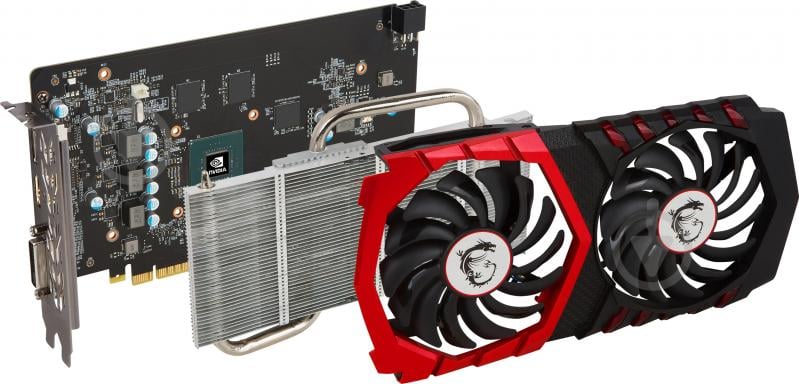 Видеокарта MSI GeForce GTX 1050 Ti Gaming X 4GB GDDR5 128bit (GTX 1050 Ti GAMING X 4G) - фото 8