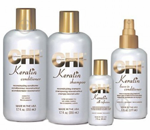 Косметичний набір CHI для волосся Keratin Hair Makeover Kit - фото 1