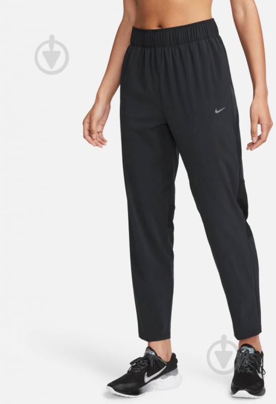 Брюки Nike W NK FAST DF MR 7/8 PANT FB7029-010 р. S черный - фото 1