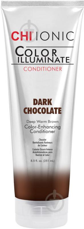 Кондиціонер тонувальний CHI Ionic Color Illuminate Dark Chocolate 251 мл - фото 1