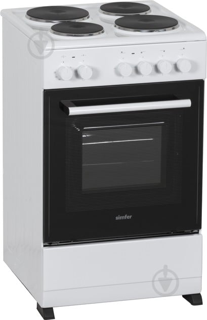 Плита електрична Simfer F 50 EW 03001 white - фото 2 Плита електрична Simfer F 50 EW 03001 white - фото 2