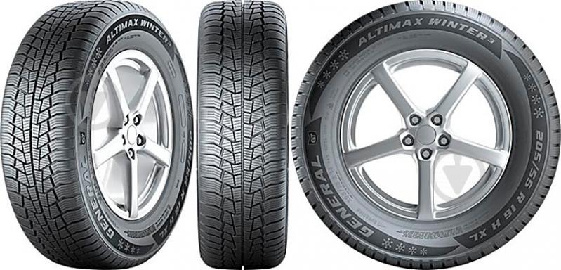 Шина General ALTIMAX WINTER 3 185/65R14 86 T нешипованая зима - фото 2