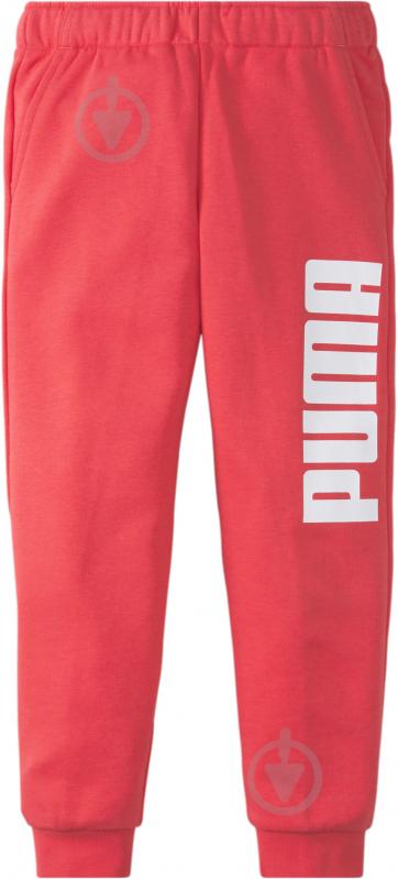 Брюки Puma LIL PUMA Sweatpants 58925135 р. 116 оранжевый - фото 1