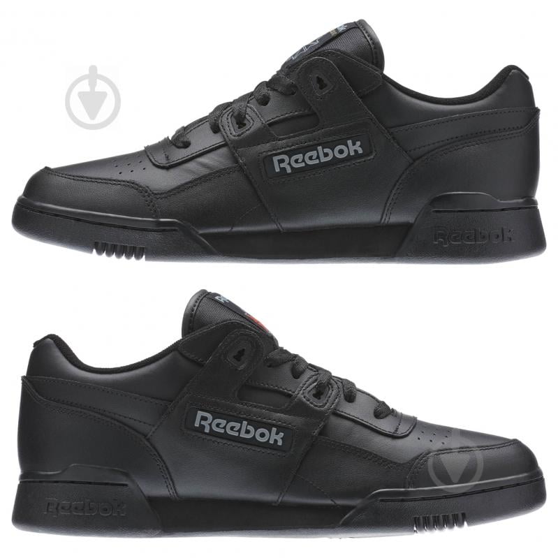 Кросівки чоловічі демісезонні Reebok WORKOUT PLUS 2760 р.50 чорні - фото 6