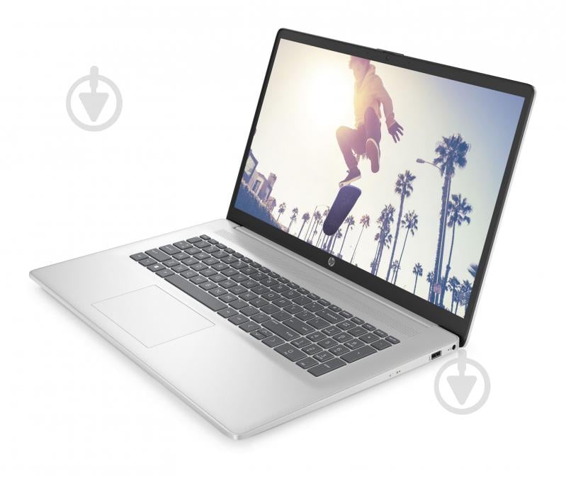 Ноутбук HP 17-cn0042ua 17,3" (5A611EA) silver - фото 6