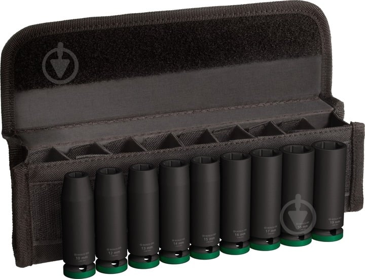 Набор головок 1/2" Bosch PRO Deep 9 шт. 2608003039 - фото 1