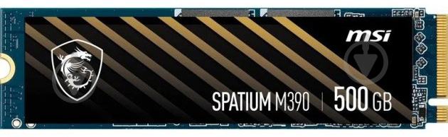 SSD-накопичувач MSI Spatium M390 500GB M.2 PCI Express 3.0 x4 3D TLC NAND (S78-440K070-P83) - фото 4